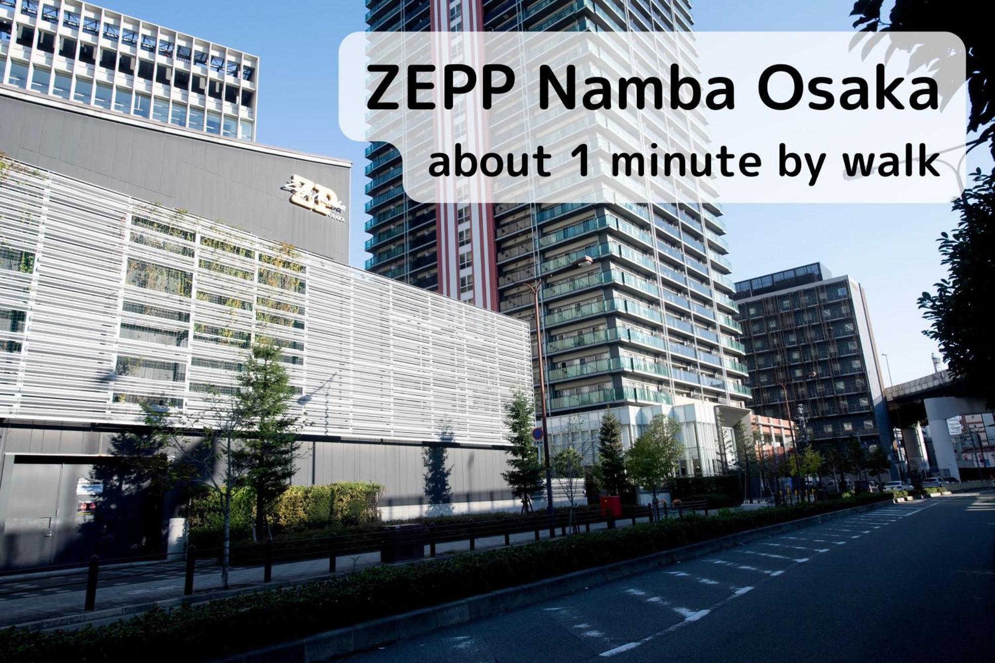Nest&Rise Osaka Namba Hotel מראה חיצוני תמונה